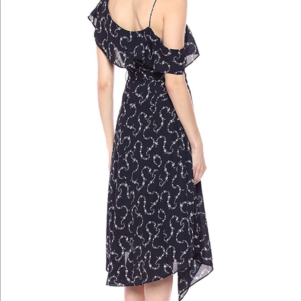 Likely Leilani Cold Shoulder Wrap Party Dress gown summer spring beach - Picture 3 of 8
